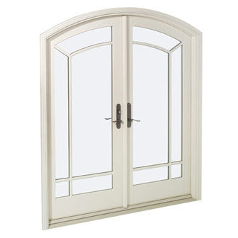 Marvin Made to Order New Construction Arch Top French Door