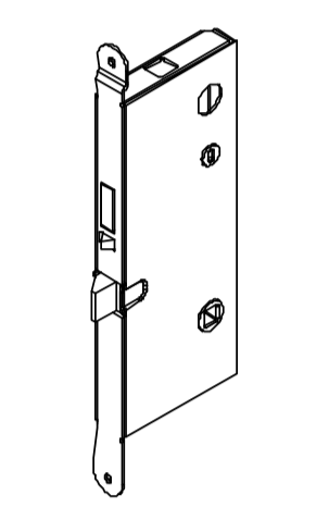 ULTIMATE INSWING FRENCH DOOR PRE 2011 PARTS - Mortise lock box