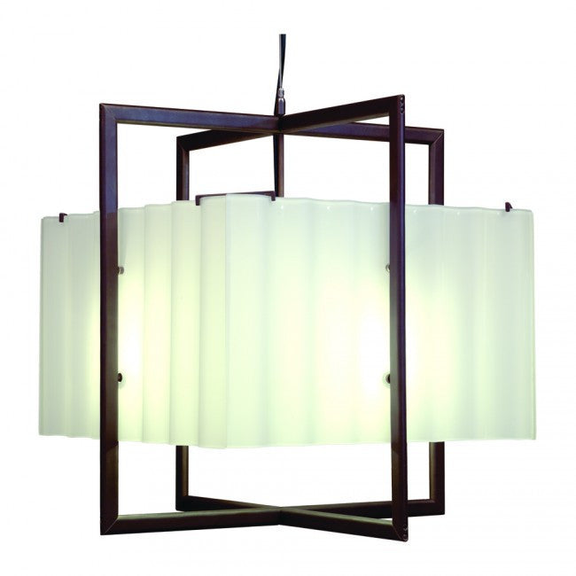 Rocky Mountain Cube Chandelier-Corrugated Box C400CB