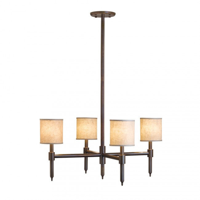 Rocky Mountain Custom 4-Arm Chandelier